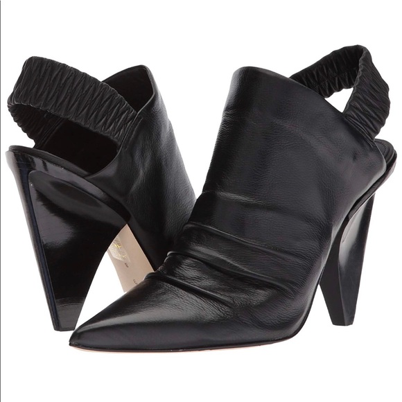 Sigerson Morrison Shoes - Sigerson Morrison Jeanie Slingback Mule Black 7.5